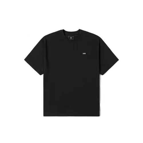 Vans T Shirts Unisex Black Crew Neck Moderate