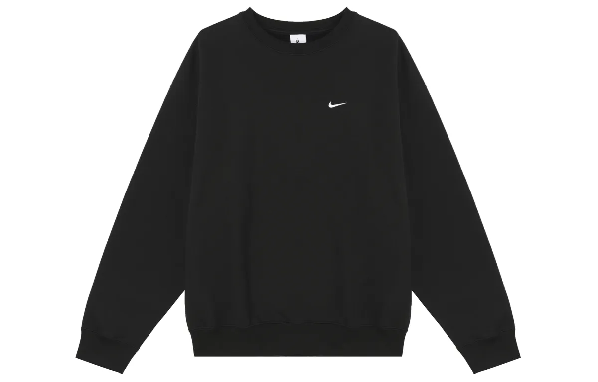 Nike Solo Swoosh Fleece Pullover Crew