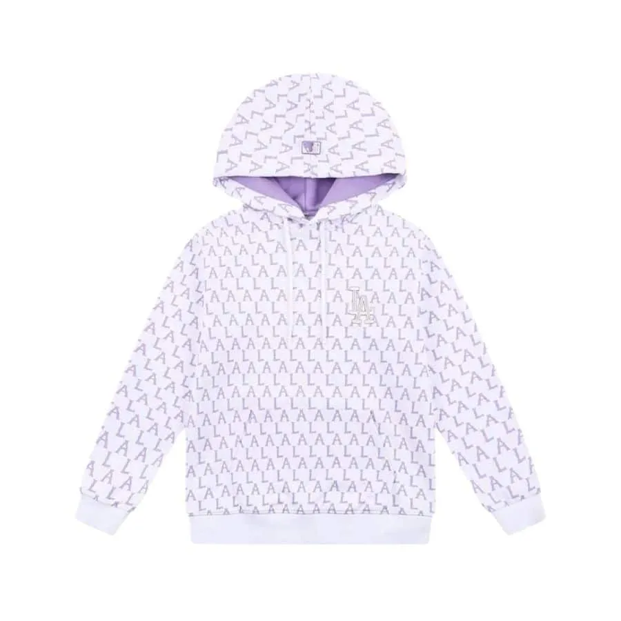 MLB Sweatshirts Unisex Purple Hooded Moderate Regular
