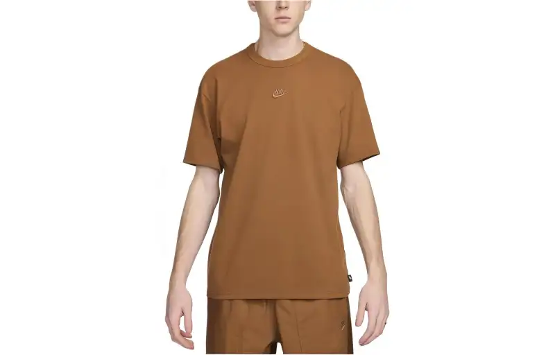Nike Sportswear Essentials T Shirt Men's Tan