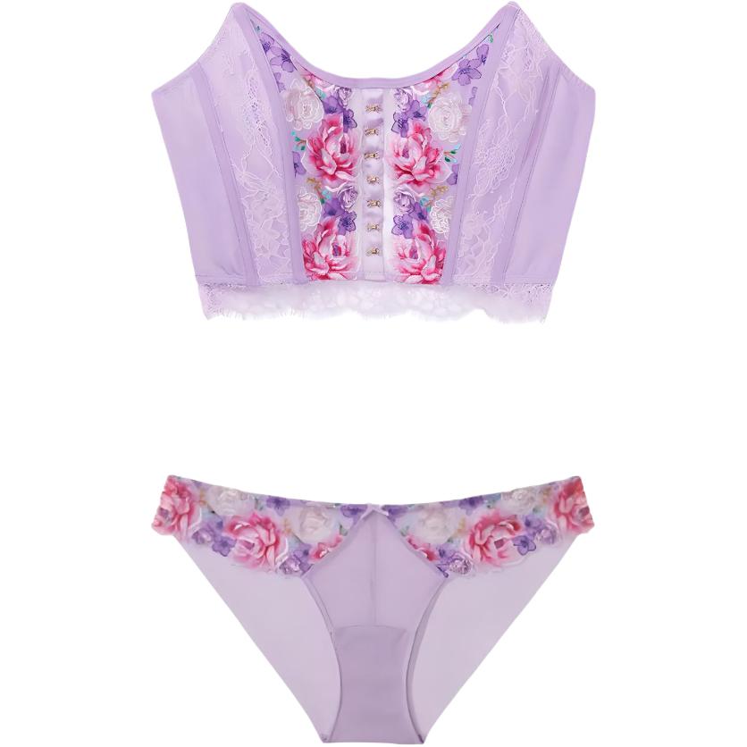 Женский комплект нижнего белья Victoria's Secret (лавандовый)