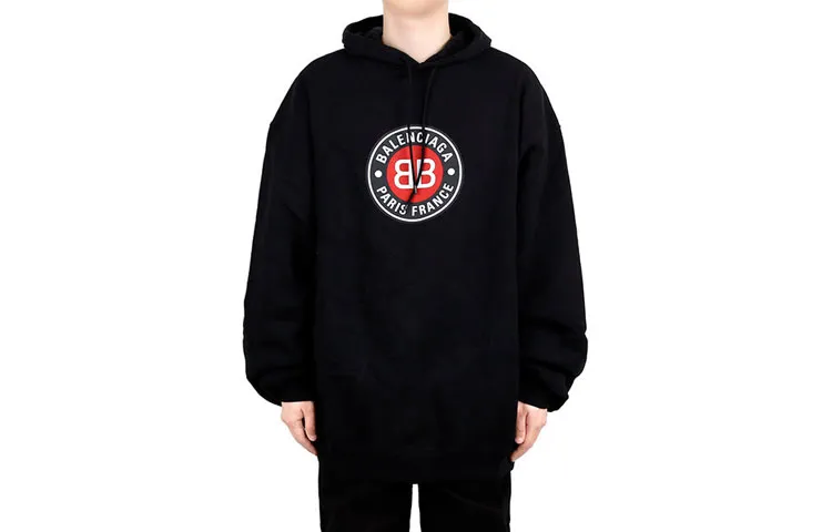 Balenciaga Paris France Print Hoodie