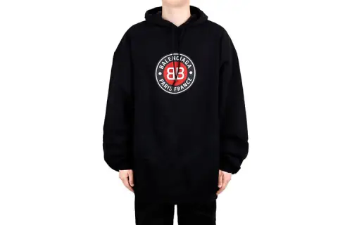 Balenciaga Paris France Print Hoodie