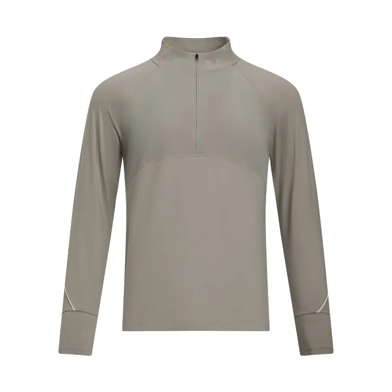 Under Armour Qualifier T Shirt Men's Wild Cow Leather Khaki
