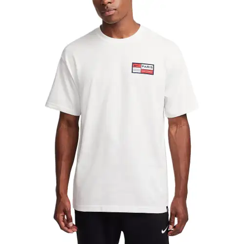 Jordan Paris Saint Germain T Shirt Unisex Summit White
