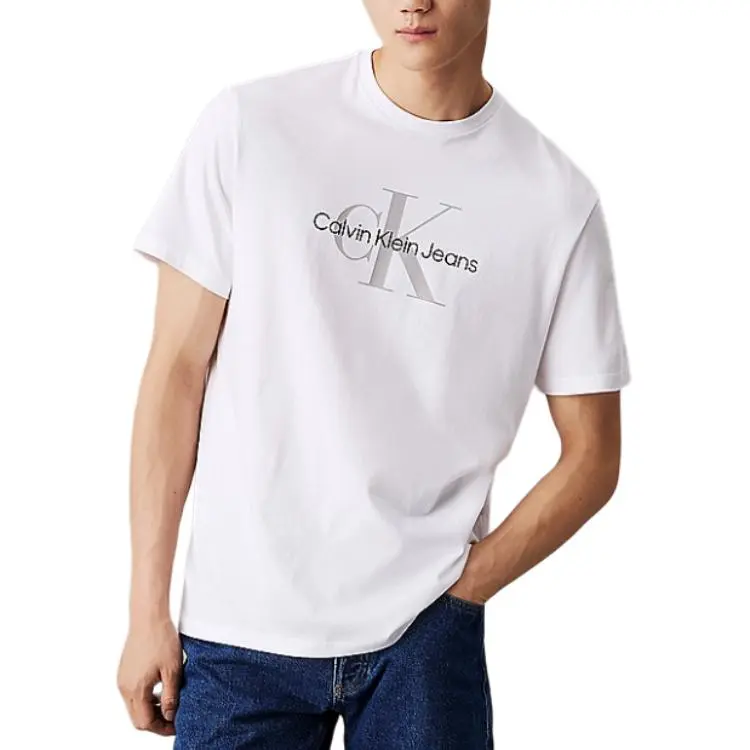 CALVIN KLEIN T-Shirt Men's White