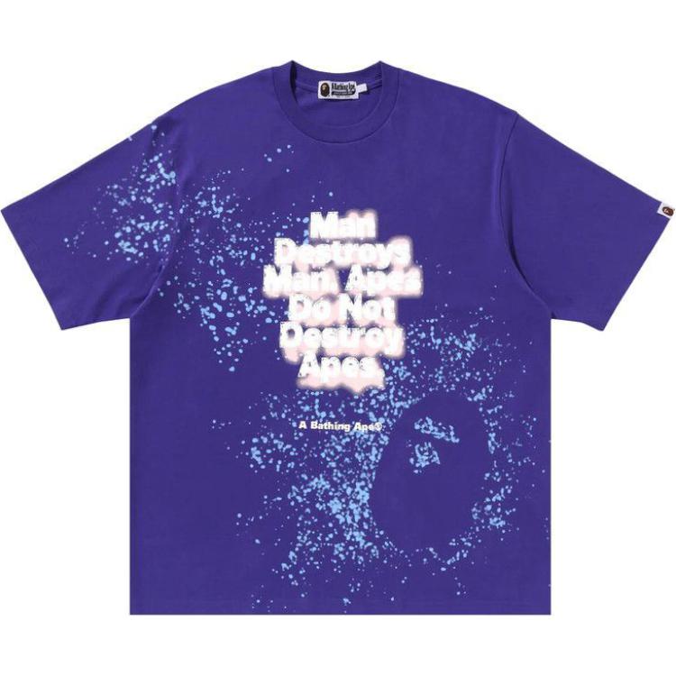 Мужская футболка A BATHING APE (мультиколор)