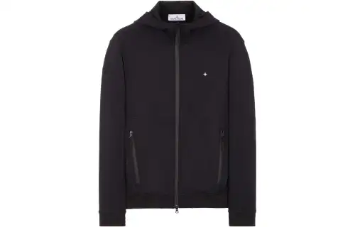 STONE ISLAND 615G5 Stellina Logo-print Hoodie