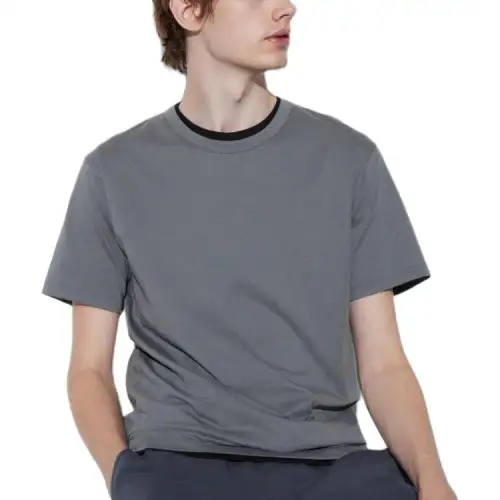 UNIQLO T Shirt Men's Lunar Meteorite Gray