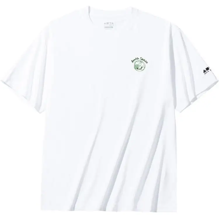Anta Lifestyle Collection Sports Lifestyle Collection T Shirt Unisex Snowflake White
