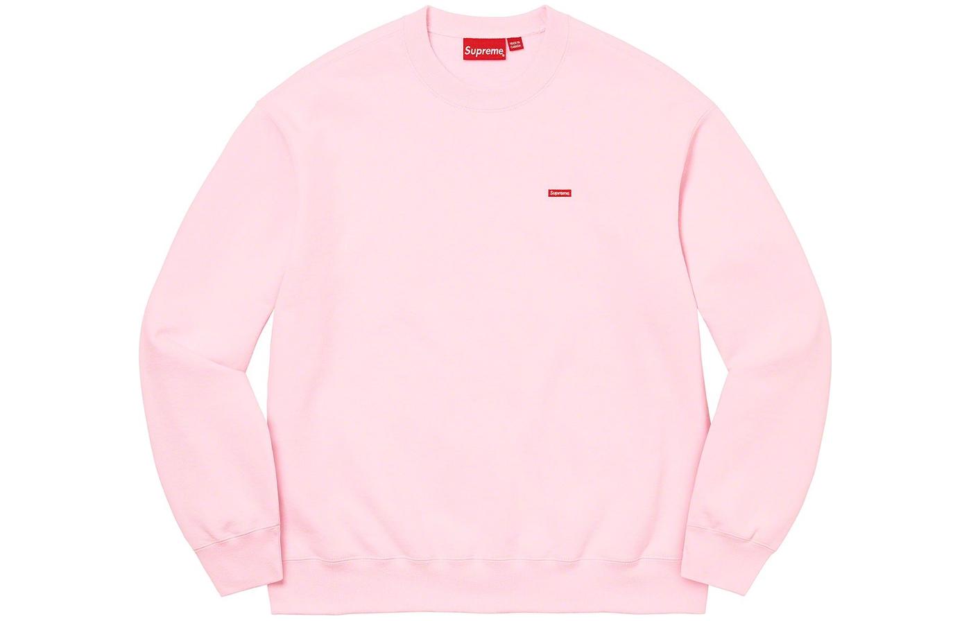 Худи Supreme Small Box Crewneck (серое)