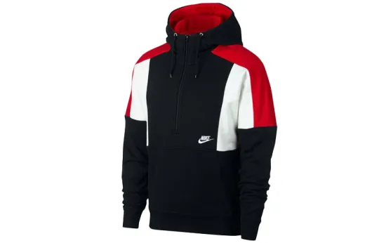 Nike Men's Air Colorblocked Hoodie Black