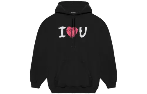Balenciaga I Love U Medium Fit Hoodie
