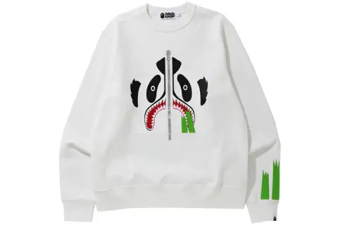 Bape Panda Wide Crewneck