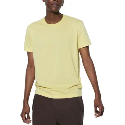 UNIQLO T Shirt Unisex Apricot Yellow