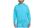 Nike Sweatshirts Men's Sky Blue Hooded Moderate Other