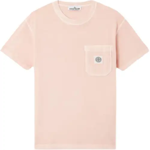 STONE ISLAND Patch pocket T shirt