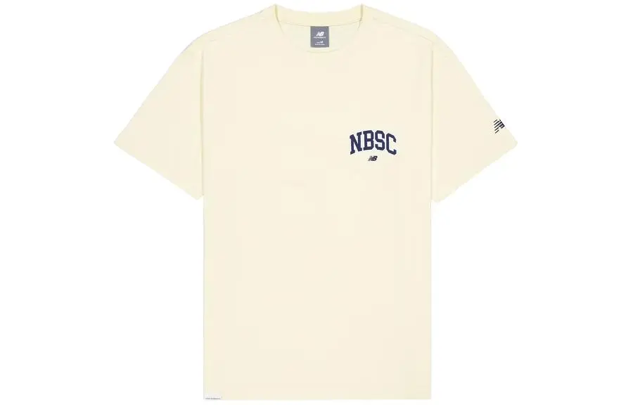 New Balance T Shirt Men's Beige Yellow