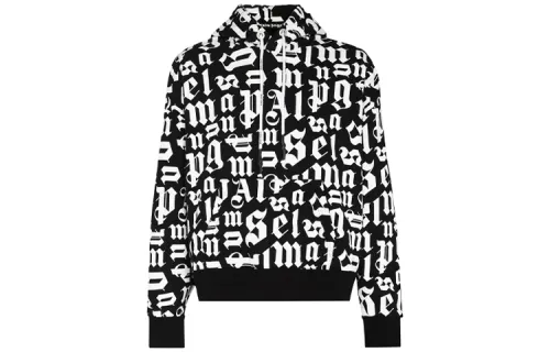 PALM ANGELS Broken Monogram Hoodie