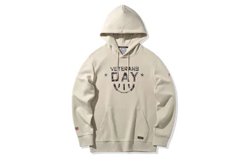 Li Ning Sweatshirt Men's Cloud Rain Gray