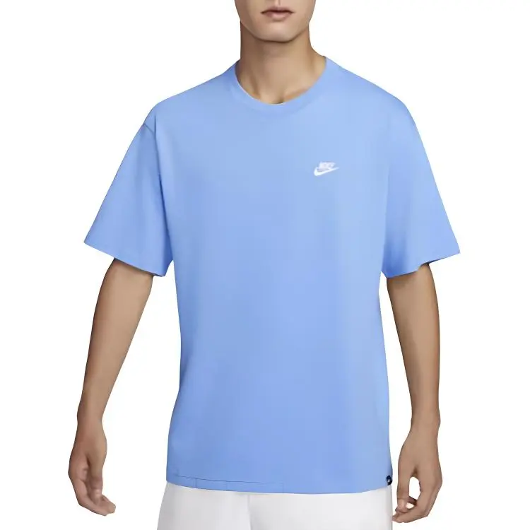 Nike Drop Shoulder Sleeve T-Shirt Men's Blue