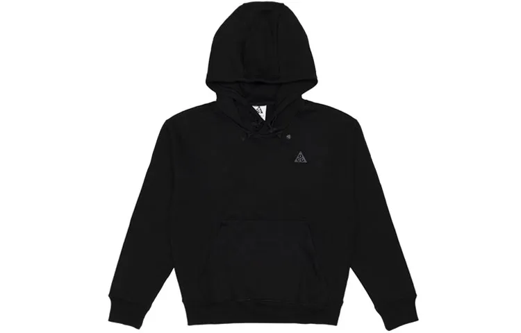 Nike ACG Sweatshirts Men's Black Hooded Moderate Regular