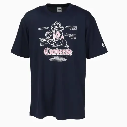 Converse T Shirt Unisex Marine Blue