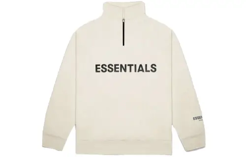 Fear Of God Essentials Half Zip Pullover Sweater
