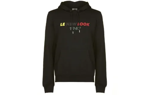DIOR Quarterly New Products Sweatshirts Men's Black Hooded Moderate Regular