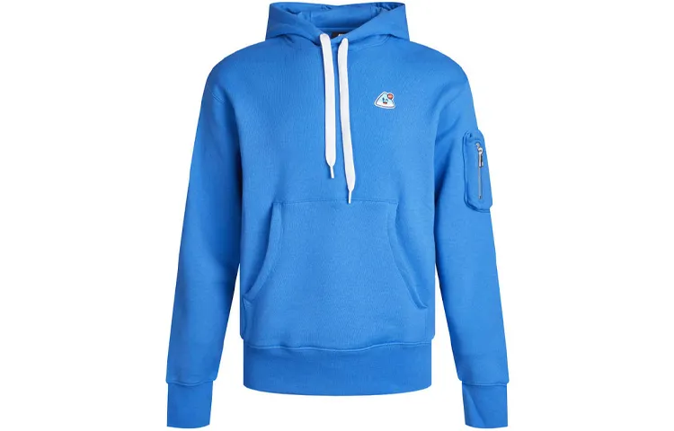 Nike Sweatshirts Men's Blue Hooded Moderate Regular