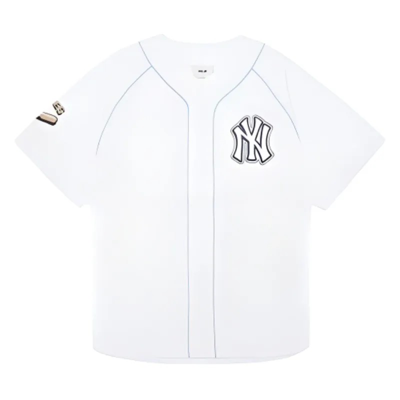 MLB New York Yankees SS22 T Shirt Unisex Ecru