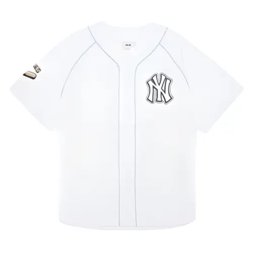 MLB New York Yankees SS22 T Shirt Unisex Ecru