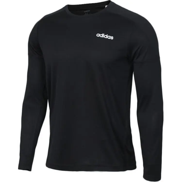 Adidas T-Shirts Men's Black Crew Neck Moderate