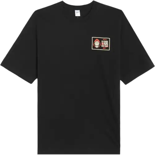 Reebok x La Casa De Papel FW24 T Shirt Unisex Black