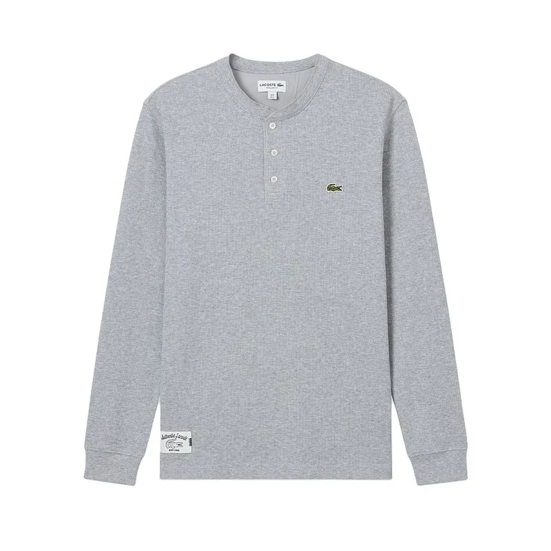 LACOSTE T Shirts Men's Henry Collar Moderate