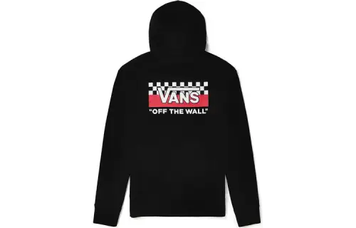 Vans Sweatshirts Unisex Black Hooded Moderate Regular