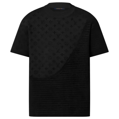 LOUIS VUITTON Graphic Jacquard Short Sleeved Crewneck