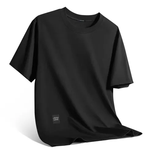 JEANSWEST T Shirts Unisex Crew Neck Thin Straight Fit