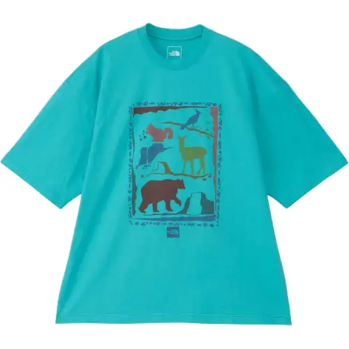 THE NORTH FACE T Shirt Unisex Peacock Green