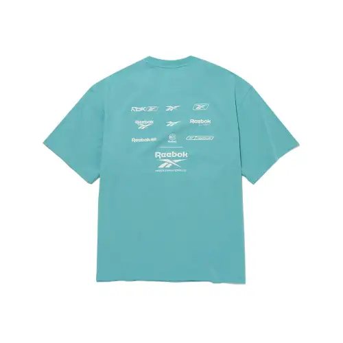 Reebok Archive T Shirt Unisex Turkish Blue