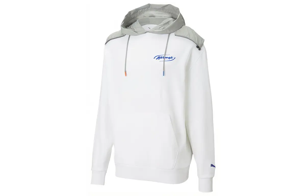 PUMA X ATTEMPT Sweatshirts Men's White Hooded Moderate Other