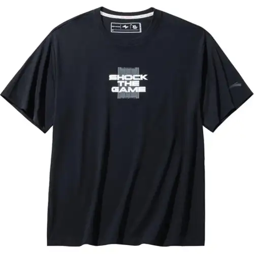 Anta Basketball Collection T Shirt Men's Basic Black