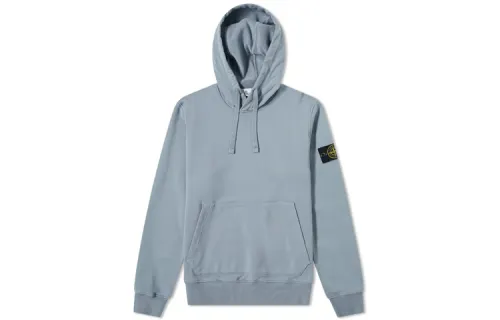 Stone Island drawstring kangaroo-pocket hoodie