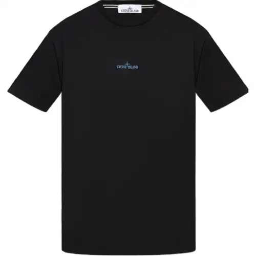 STONE ISLAND Logo print T shirt