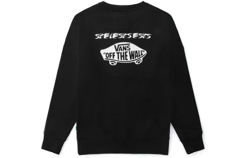 Vans Sweatshirts Unisex Black Crew Neck Moderate Regular