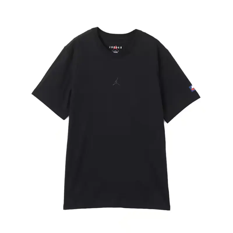 Jordan FltAJ1 MJ ESS VTG SS CREW T Shirt Unisex Black