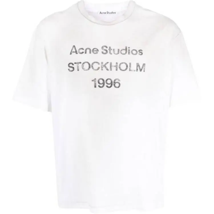 Acne Studios Logo print T shirt