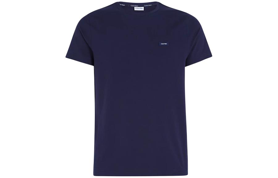 CALVIN KLEIN Slim T Shirt T Shirt Men's Dark Blue