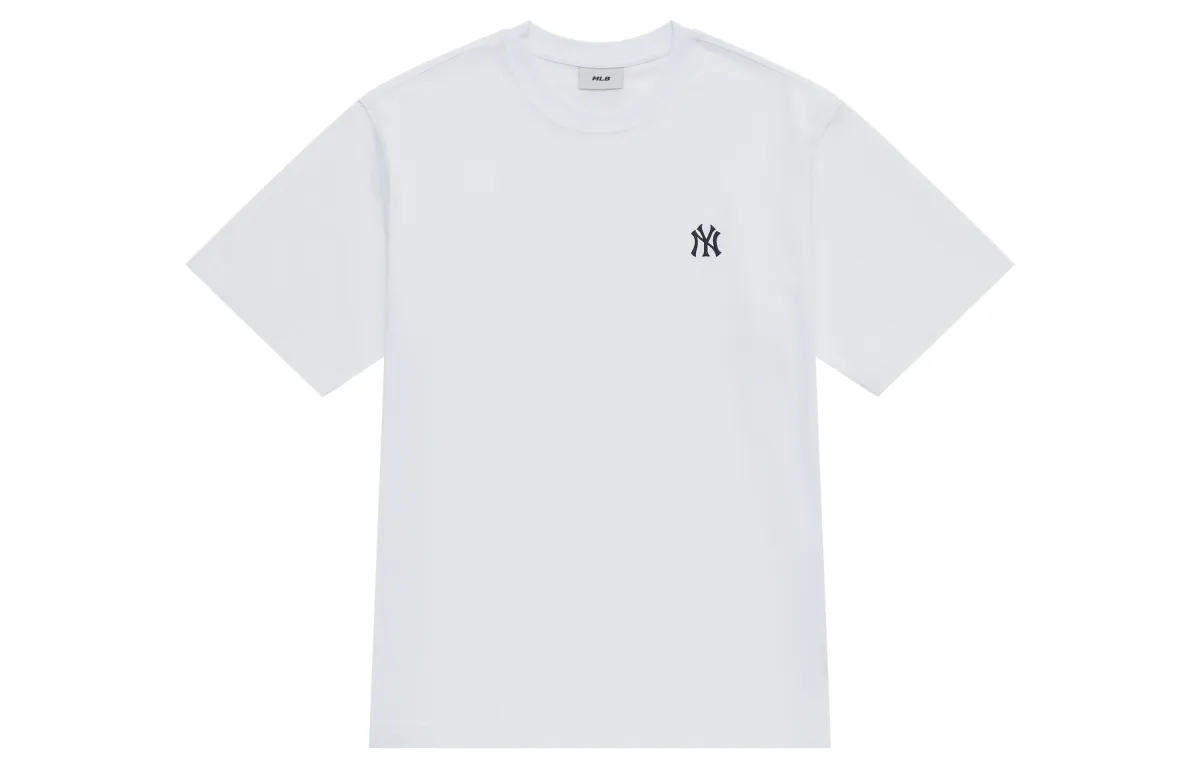 MLB New York Yankees Basic Collection SS25 T Shirt Unisex White