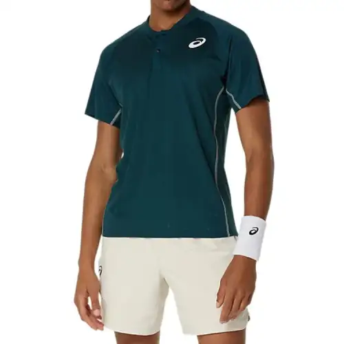 Asics MATCH ACTIBREEZE T Shirt Men's Saxon Green